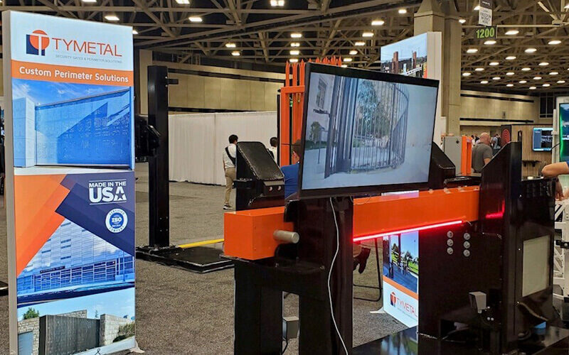 TYMETAL booth at global security exchange