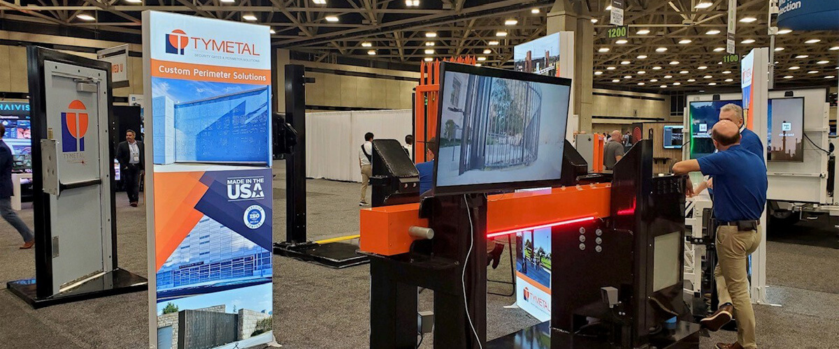 TYMETAL booth at global security exchange